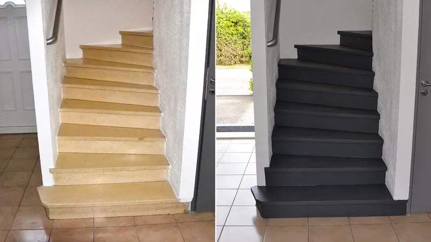 Rénovation d'escalier par Azam